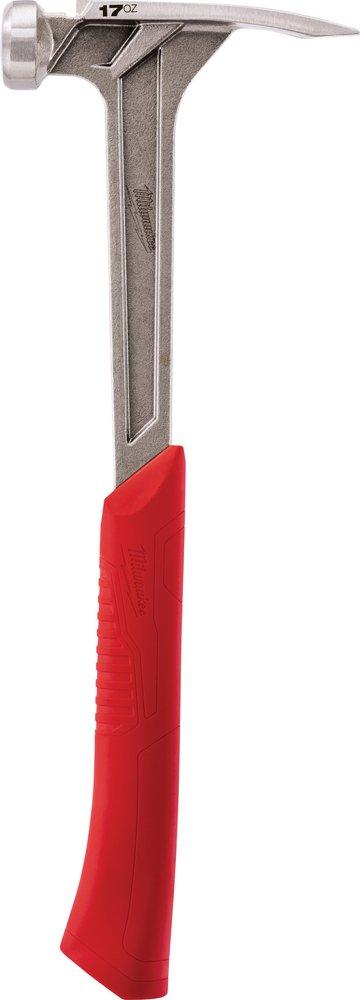Milwaukee&reg; Silver Steel 17 oz. Framing Hammer 