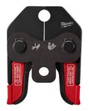 Milwaukee&reg; Silver M18 3/8 PEX Crimp Jaw for M18 Short Throw Press Tool 