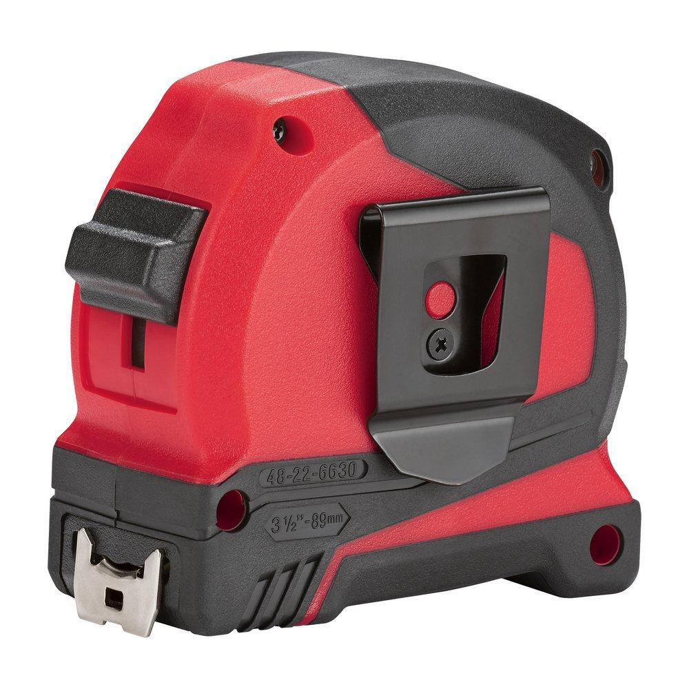 Milwaukee&reg; White Compact Tape Measure 