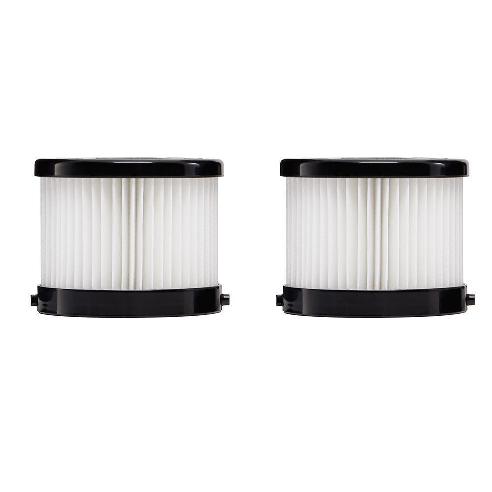 Milwaukee&reg; White HEPA Dry Filter Kit (2 Pack) 