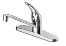 PROFLO&reg; Polished Chrome Single Handle Kitchen Faucet 