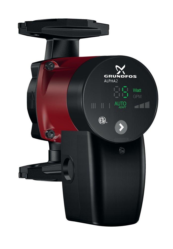 Grundfos Red 3/50 hp 115V Cast Iron Circulator Pump with Terminal Box 