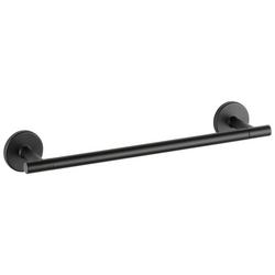 12 in. Towel Bar in Matte Black