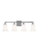75W 4-Light Vanity Fixture in Polished Chrome