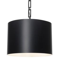 60W 6-Light Medium E-26 Chandelier in Matte Black