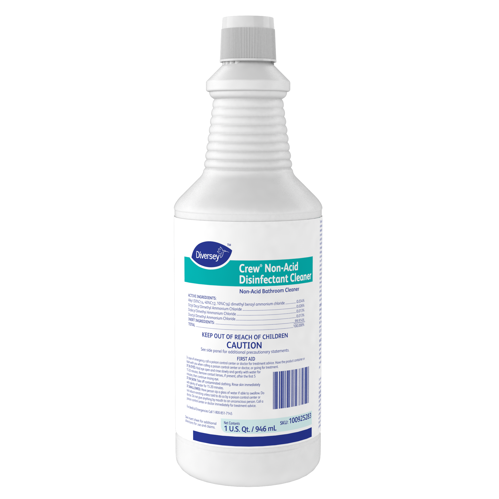 Diversey Blue Non-Acid Disinfectant Cleaner 