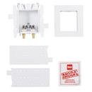 Oatey&reg; White PEX Lavatory Supply Box with Contractor Pack 