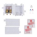 Oatey&reg; White 4 in x 4-17/20 in x 3-19/50 in Washing Machine Supply Box 