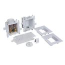 Oatey&reg; White 4 in x 4-17/20 in x 3-19/50 in Washing Machine Supply Box 