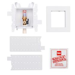 1-Valve CPVC (Female) Ice Maker Supply Box with Hammer Arrestors, Contractor Pack
