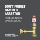 Oatey&reg; Copper Ice Maker Supply Box with Contractor Pack 