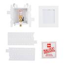 Oatey&reg; White 8 in x 4-17/20 in x 3-19/50 in Ice Maker Supply Box 