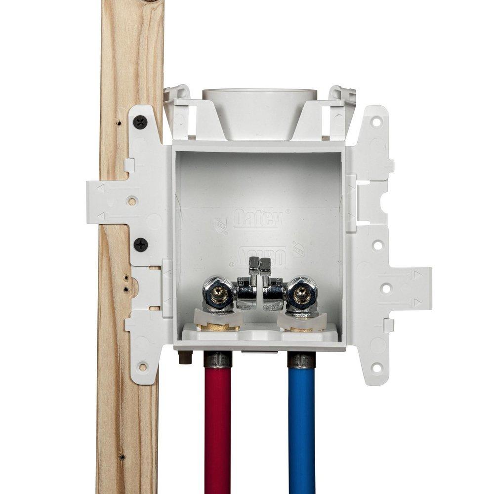 Oatey&reg; PEX Lavatory Supply Box with Hammer Arrestor and Contractor Pack 