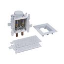 Oatey&reg; White Copper Lavatory Supply Box with Hammer Arrestor 