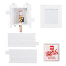 Oatey&reg; White 8 in x 4-17/20 in x 3-19/50 in Ice Maker Supply Box 