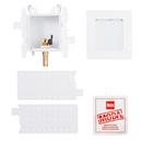 Oatey&reg; White Push-Connect Ice Maker Supply Box 