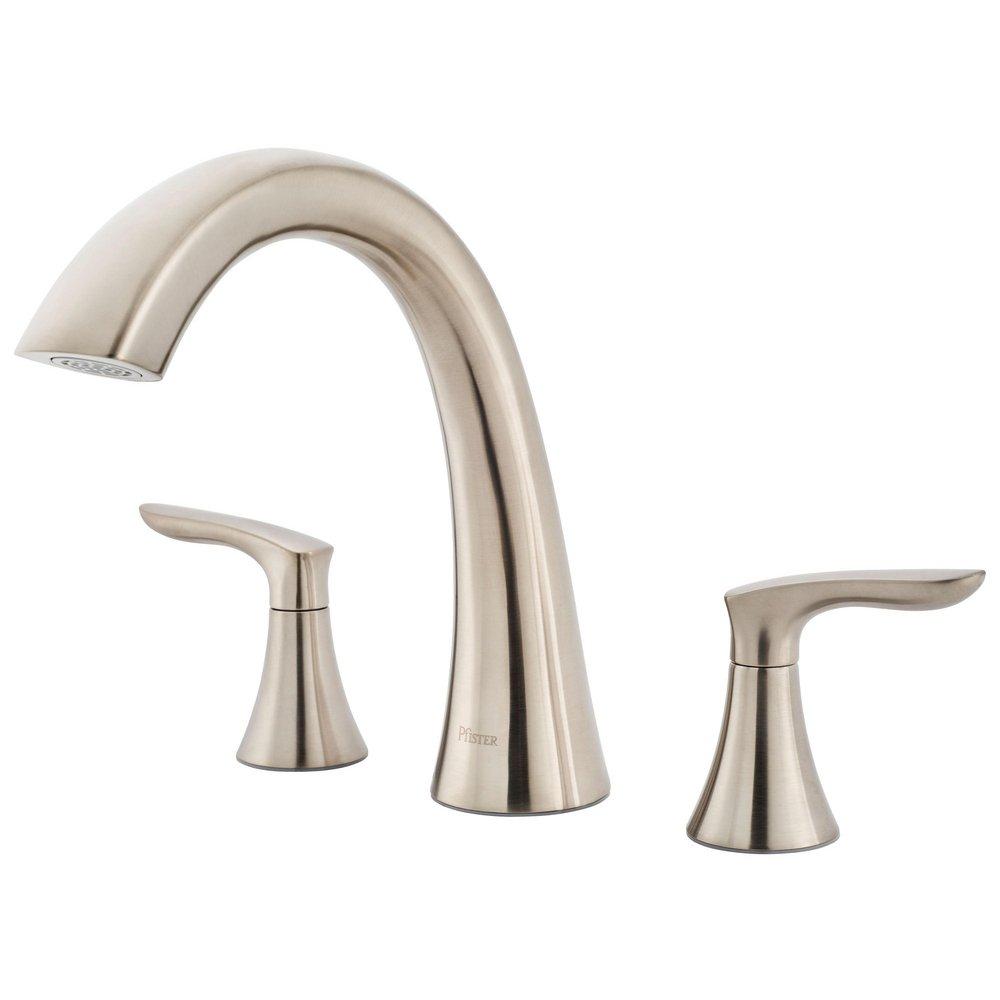 Pfister Brushed Nickel Two Handle Roman Tub Faucet (Trim Only) 