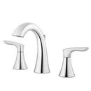 Pfister Polished Chrome Two Handle Widespread Bathroom Sink Faucet 