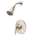 One Handle Single Function Shower Faucet in PVD Brushed Nickel (Trim Only)