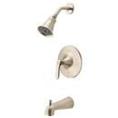 Pfister Brushed Nickel Single Handle Single Function Bathtub & Shower Faucet (Trim Only) 