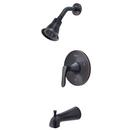 One Handle Single Function Bathtub & Shower Faucet in Tuscan Bronze (Trim Only)