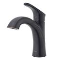 Single Handle Monoblock Bathroom Sink Faucet in Tuscan Bronze