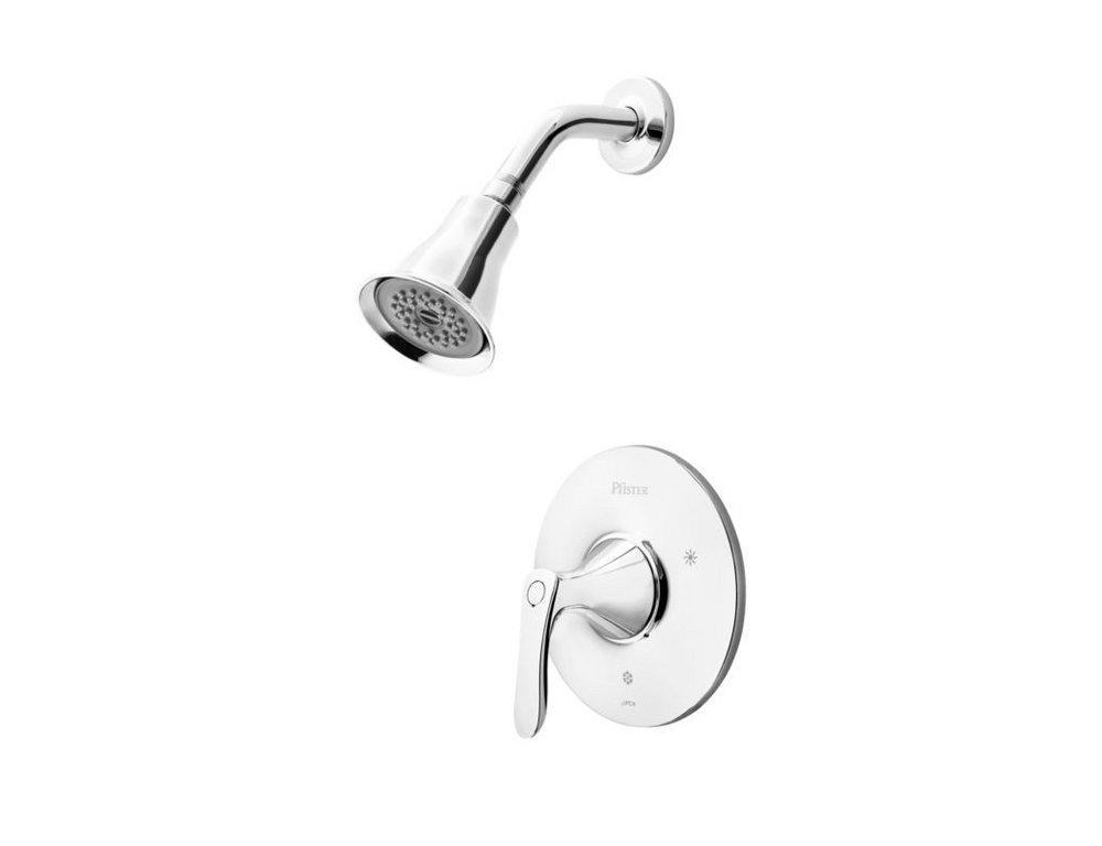 Pfister Polished Chrome Single Handle Single Function Shower Faucet (Trim Only) 