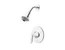 One Handle Single Function Shower Faucet in Polished Chrome (Trim Only)