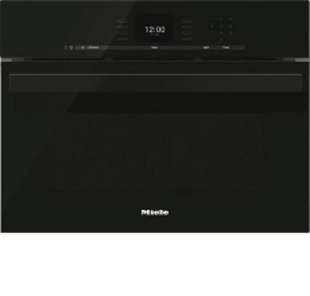 Miele Obsidian Black 23-7/16 in. 20A 1.84 cf Combi-Steam Oven 