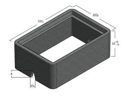 #4 Plastic Meter Box Cover