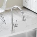 BLANCO PVD Steel 1.5 gpm 1-Hole Deck Mount Kitchen Faucet with Single Lever Handle 