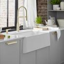 BLANCO White 33 x 19 in. No-Hole Composite Single Bowl Apron Front Kitchen Sink 