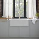 BLANCO White 33 x 19 in. Composite Single Bowl Farmhouse Kitchen Sink 