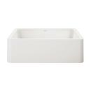 BLANCO White 33 x 19 in. Composite Single Bowl Farmhouse Kitchen Sink 