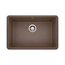 26-4/5 in. Undermount Silgranit Single Bowl Kitchen Sink in Cafe