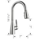 BLANCO PVD Steel ATURA BAR 1.5 - CHROME 