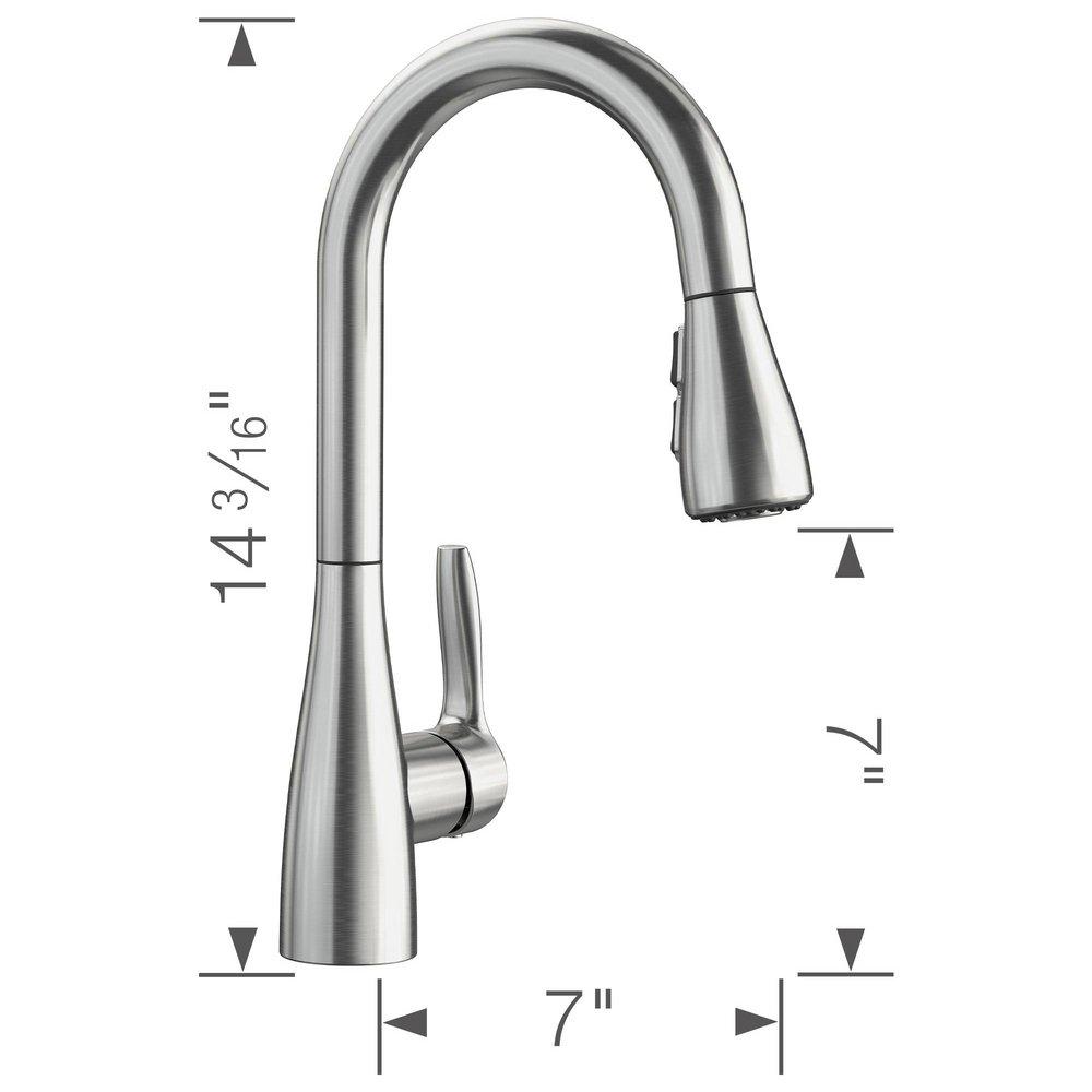 BLANCO PVD Steel ATURA BAR 1.5 - CHROME 