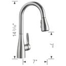 BLANCO PVD Steel ATURA BAR 1.5 - CHROME 