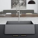 BLANCO Metallic Grey 33 x 19 in. Composite Single Bowl Farmhouse Kitchen Sink 