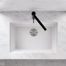 BLANCO White 26-13/16 x 17-3/4 in. No Hole Composite Single Bowl Undermount Kitchen Sink 