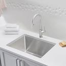 BLANCO Satin Polished 25 x 22 in. Dual Mount Laundry Sink 