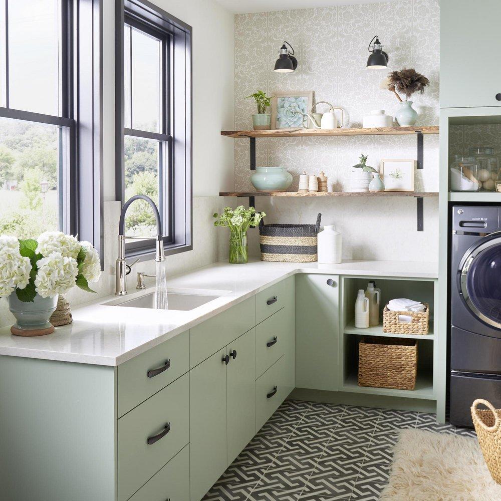 BLANCO Satin Polished 25 x 22 in. Dual Mount Laundry Sink 