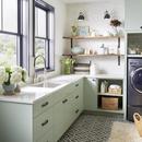 BLANCO Satin Polished 25 x 22 in. Dual Mount Laundry Sink 