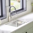 BLANCO Satin Polished 25 x 22 in. Dual Mount Laundry Sink 