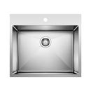 BLANCO Satin Polished 25 x 22 in. Dual Mount Laundry Sink 