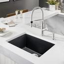 BLANCO Anthracite 23-1/2 x 17-3/4 in. No Hole Composite Single Bowl Undermount Kitchen Sink 