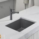 BLANCO Cinder 23-1/2 x 17-3/4 in. No Hole Composite Single Bowl Undermount Kitchen Sink 
