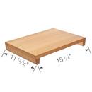 BLANCO Beech Wood Wood Cutting Board 
