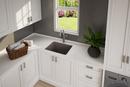 BLANCO Truffle 1-Hole 1-Bowl Drop-In and Undermount Laundry Sink with Rear Center Drain 