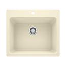 BLANCO Biscuit 25 x 22 in. Drop-in and Undermount Laundry Sink 